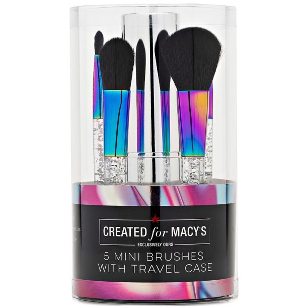 Host Pick! Macy’s 5 PC Makeup Brush Set w/ Case